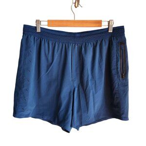 Ten Thousand Shorts XL Blue Men's The Session Short 5" Lined Gym Running Workout